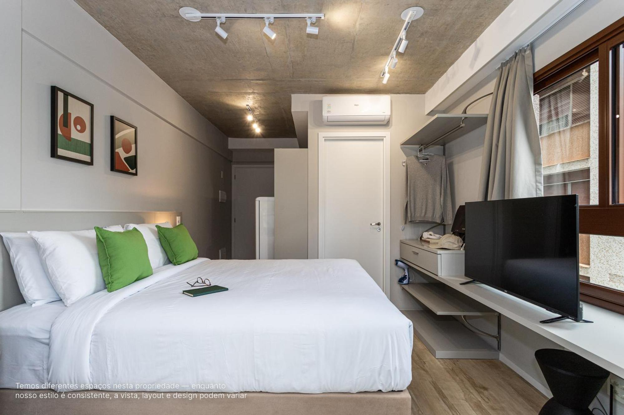 Predio Completo Com Wi-fi Proximo Ao Metro Consolacao E Ao Masp - Next Bela Cintra Apartment *
